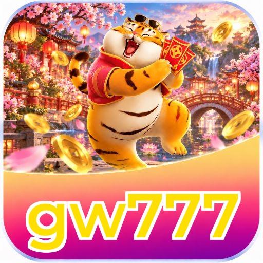 Interface da plataforma gw777 mostrando slots populares e bônus de boas-vindas